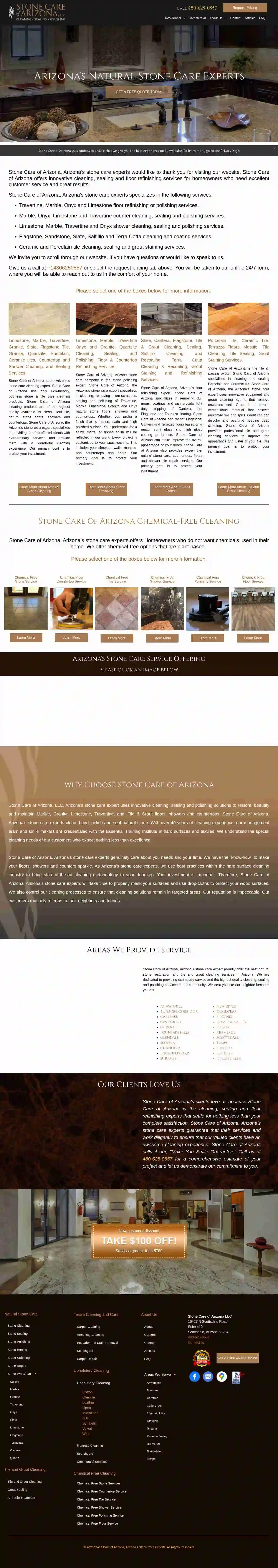 Stone Care of Arizona, Arizona's Stone Care Experts