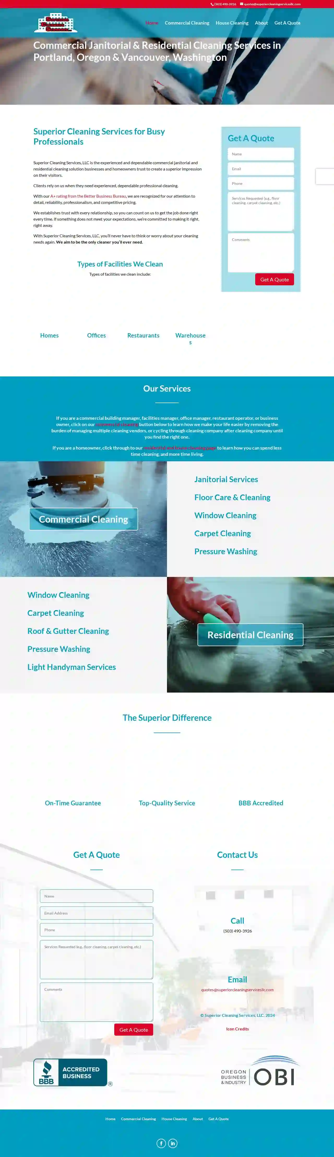 Superior Cleaning Services, LLC