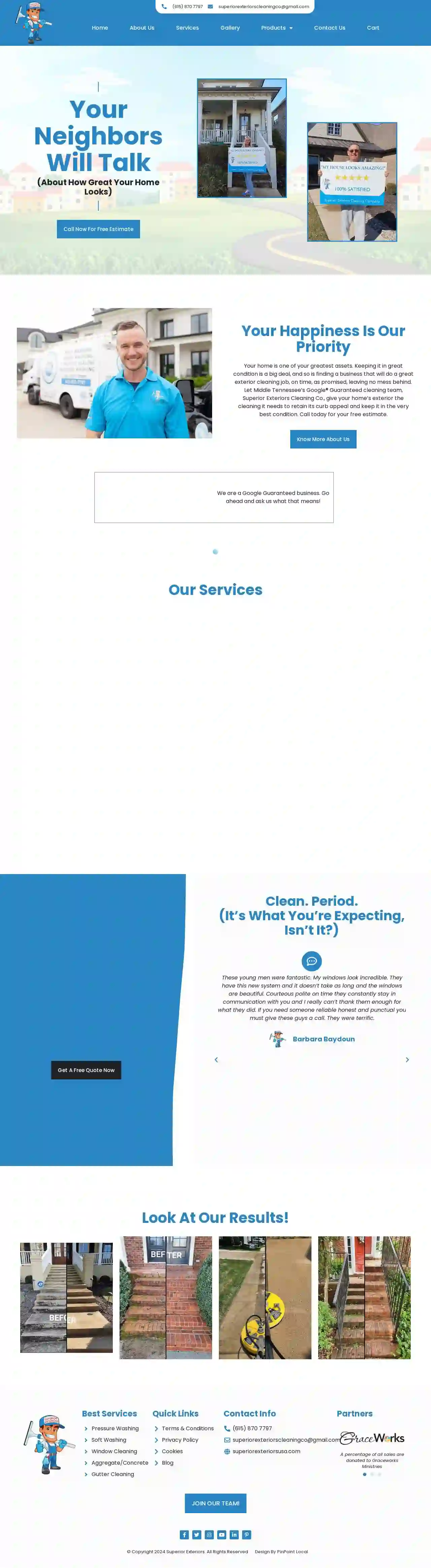 Superior Exteriors Cleaning Company