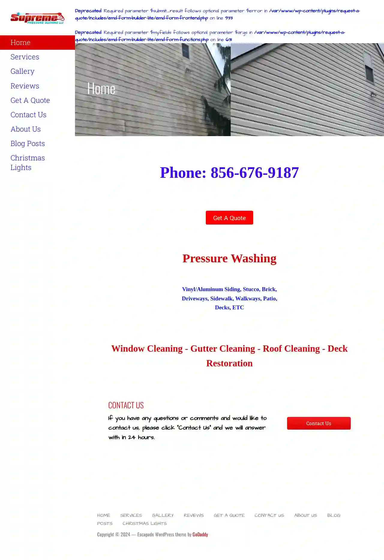 Supreme Pressure Washing LLC