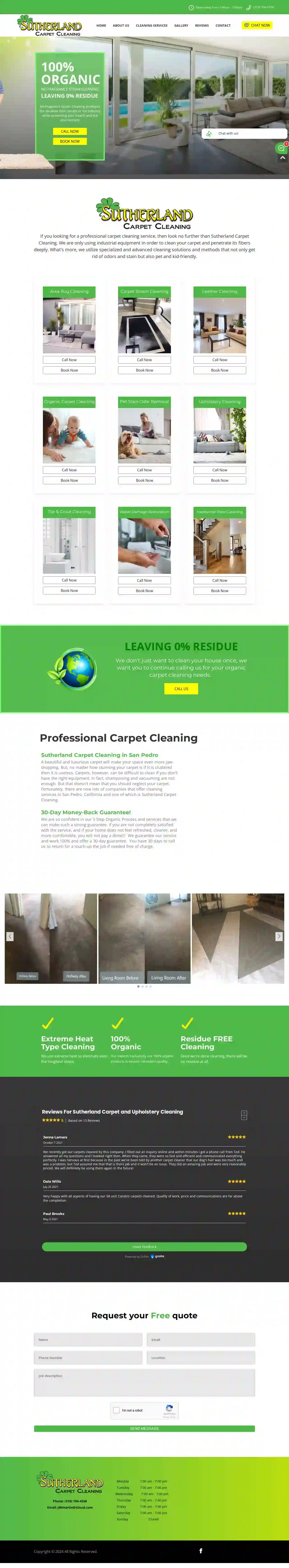 Sutherland Carpet and Upholstery Cleaning