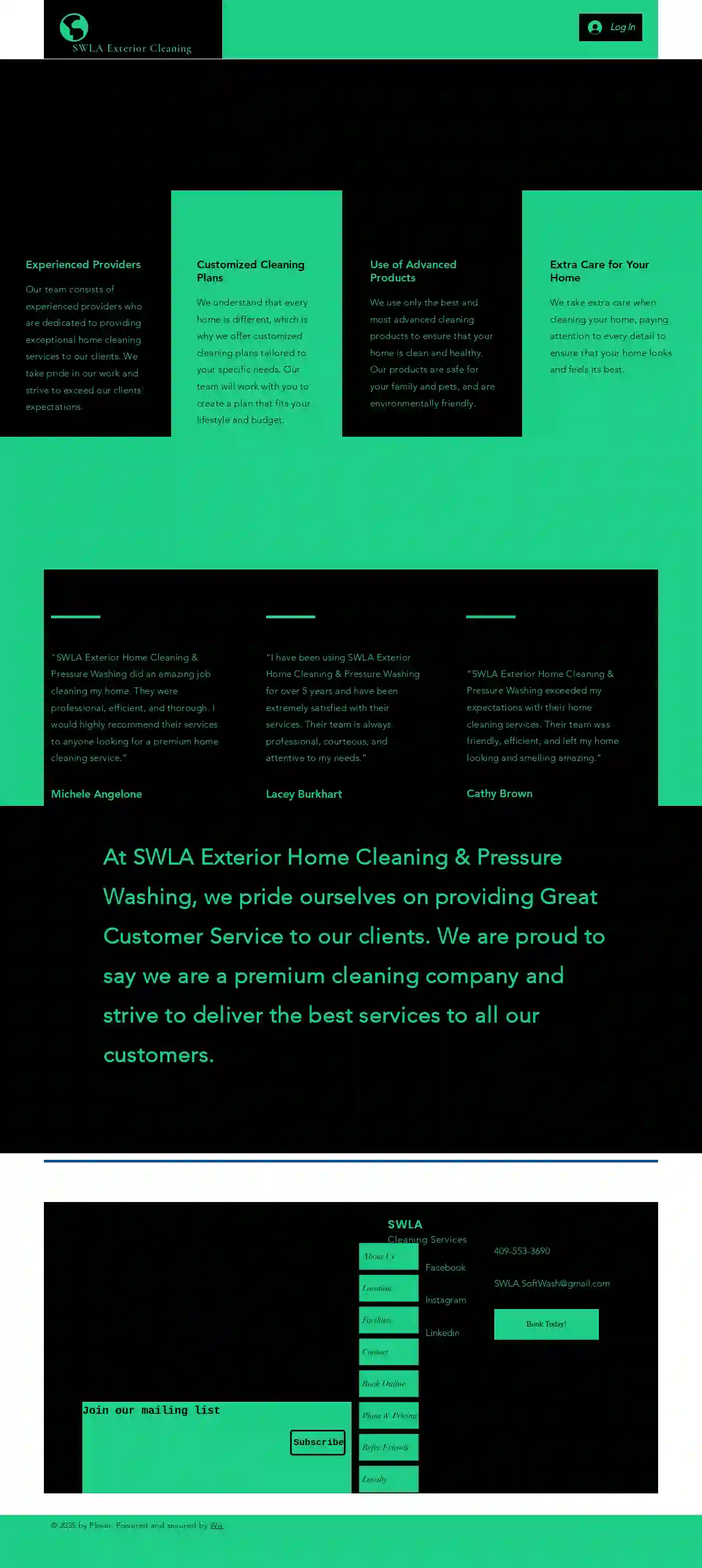 SWLA Soft Wash & Pressure Washing