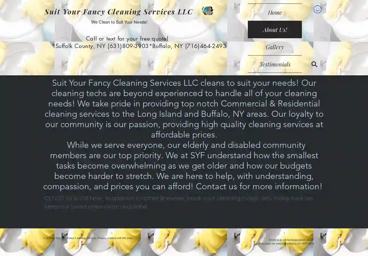 Suit Your Fancy Cleaning Services LLC