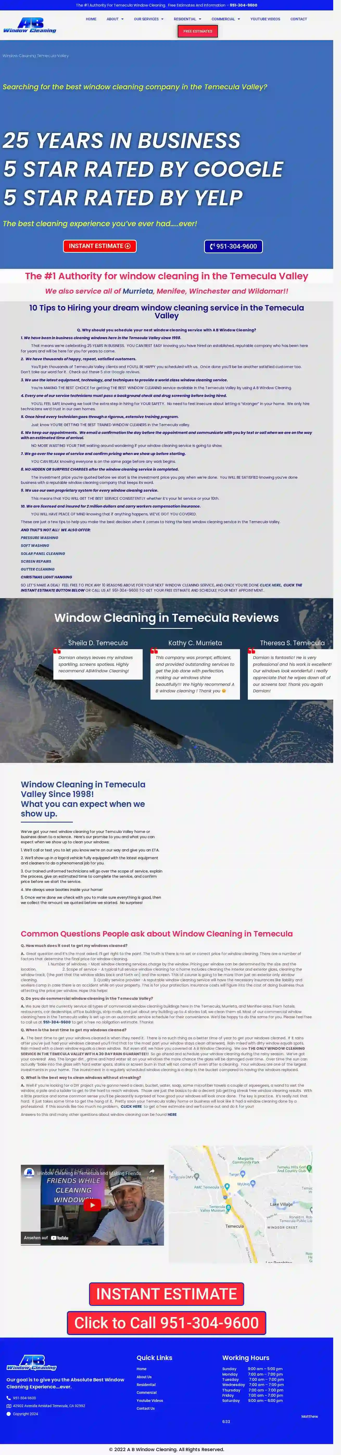 A B Window Cleaning