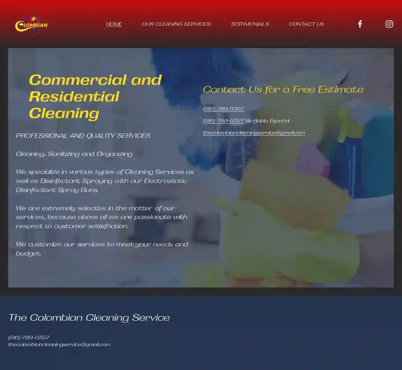 The Colombian Cleaning Service Corp