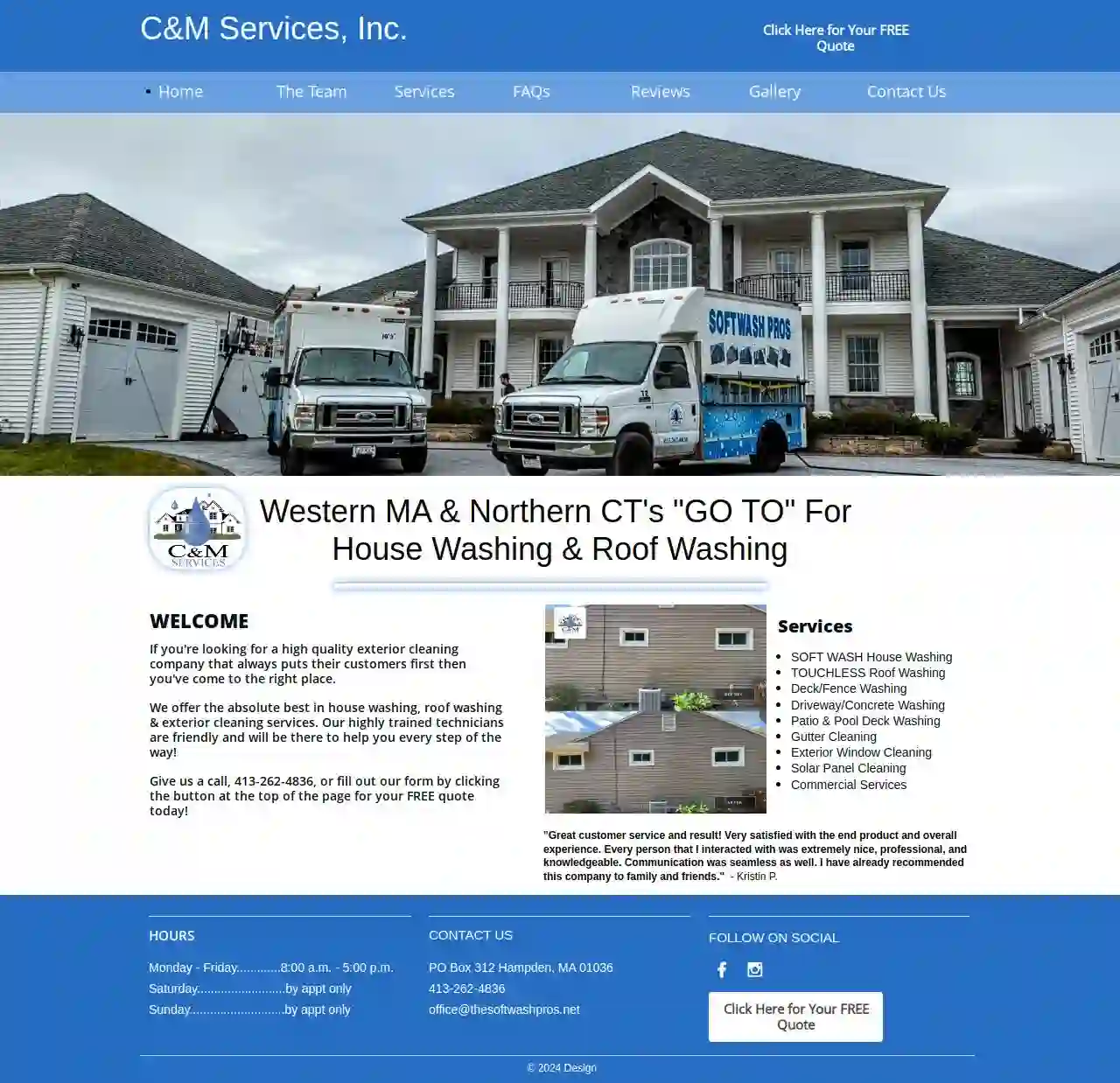 C&M Services, Inc. (The Soft Wash Pros)