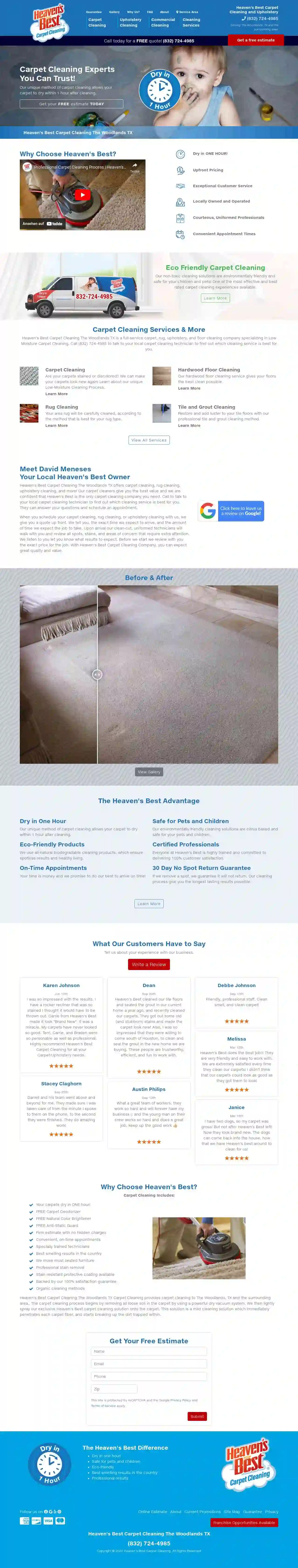 Heaven's Best Carpet Cleaning