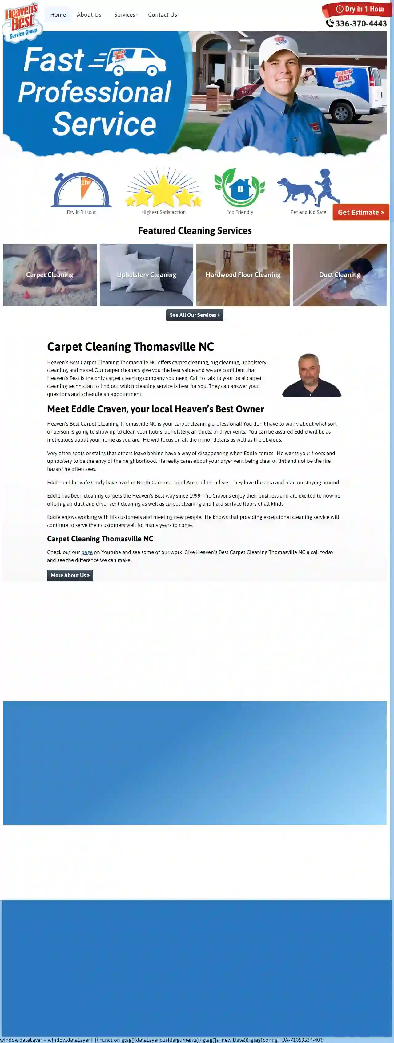 Heaven's Best Carpet Cleaning Thomasville NC