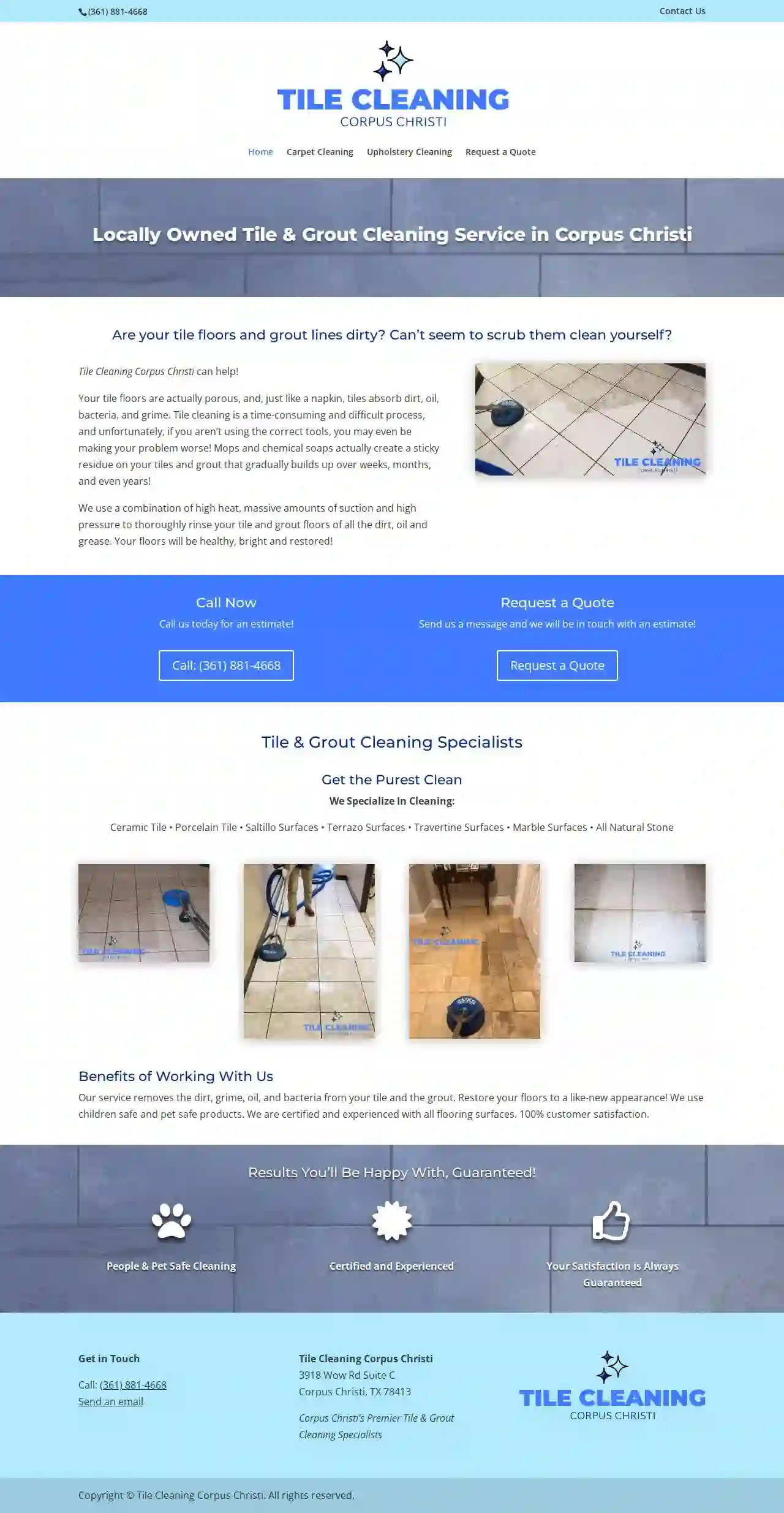 Corpus Christi Tile Cleaning