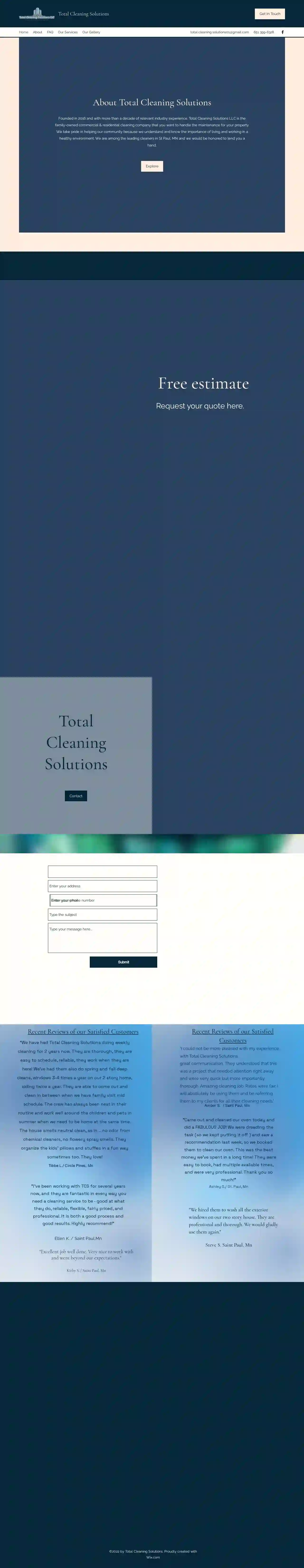 Total Cleaning Solutions LLC | TCS.