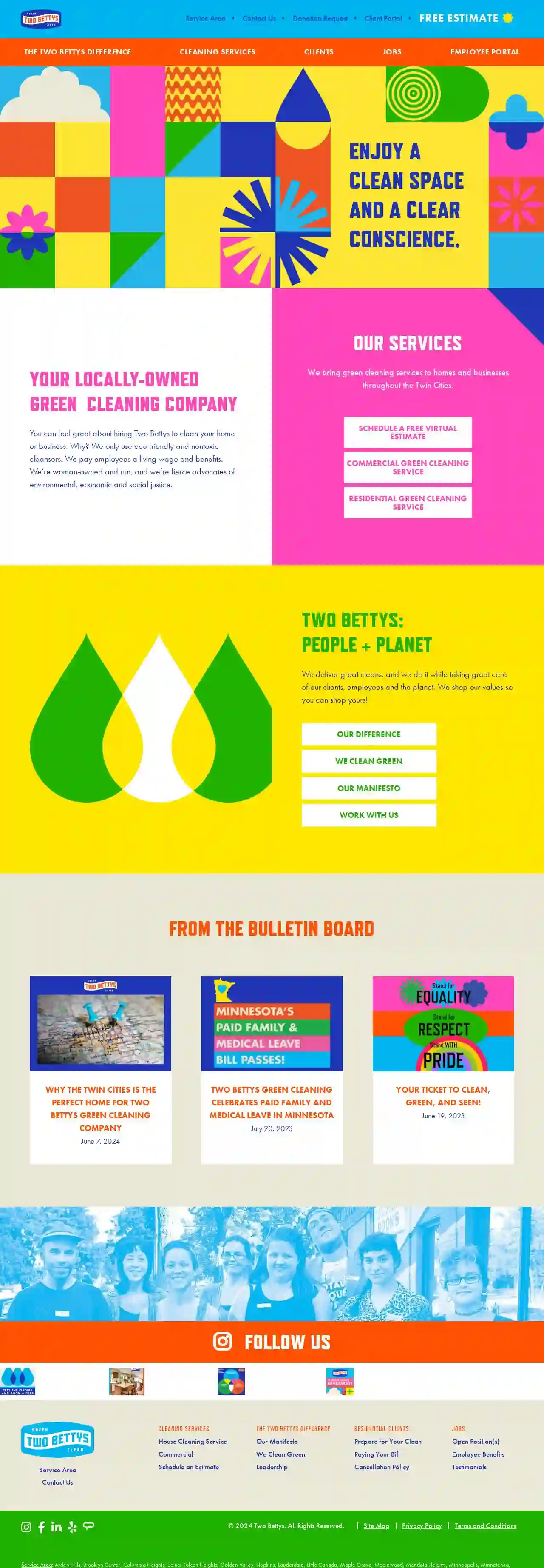 Two Bettys Green Cleaning Company