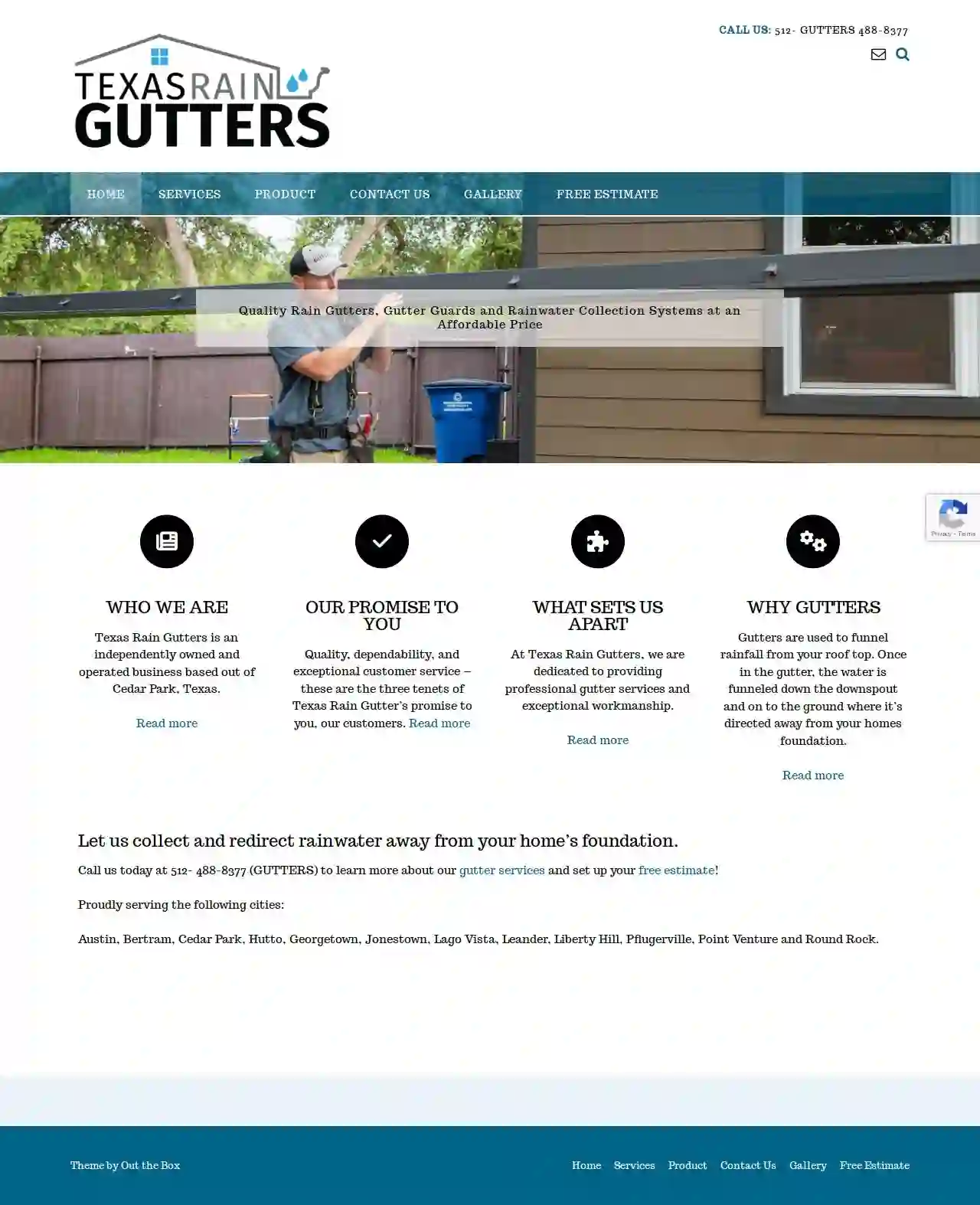 Texas Rain Gutters