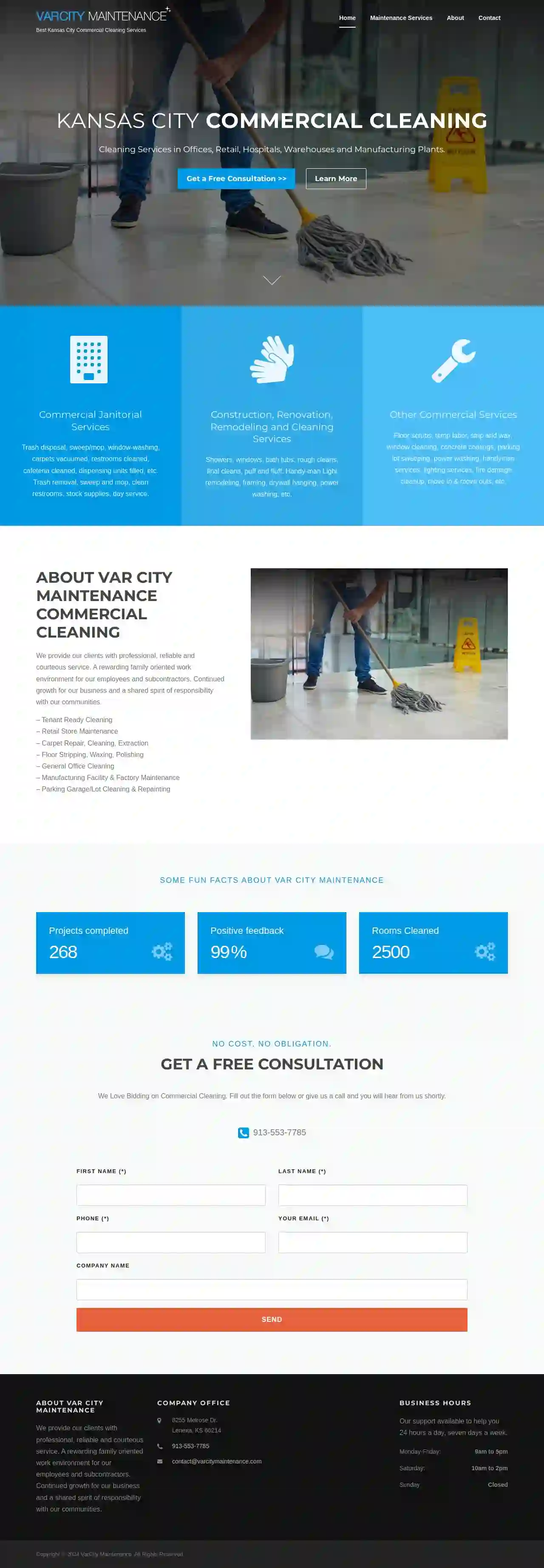 Varcity Maintenance & Commercial Cleaning