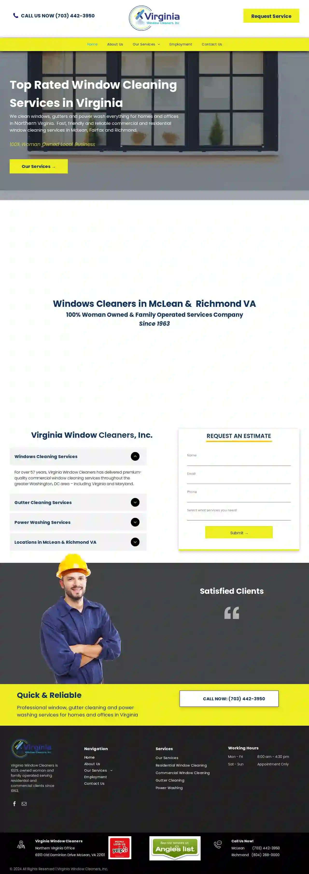 Virginia Window Cleaners Inc - Richmond