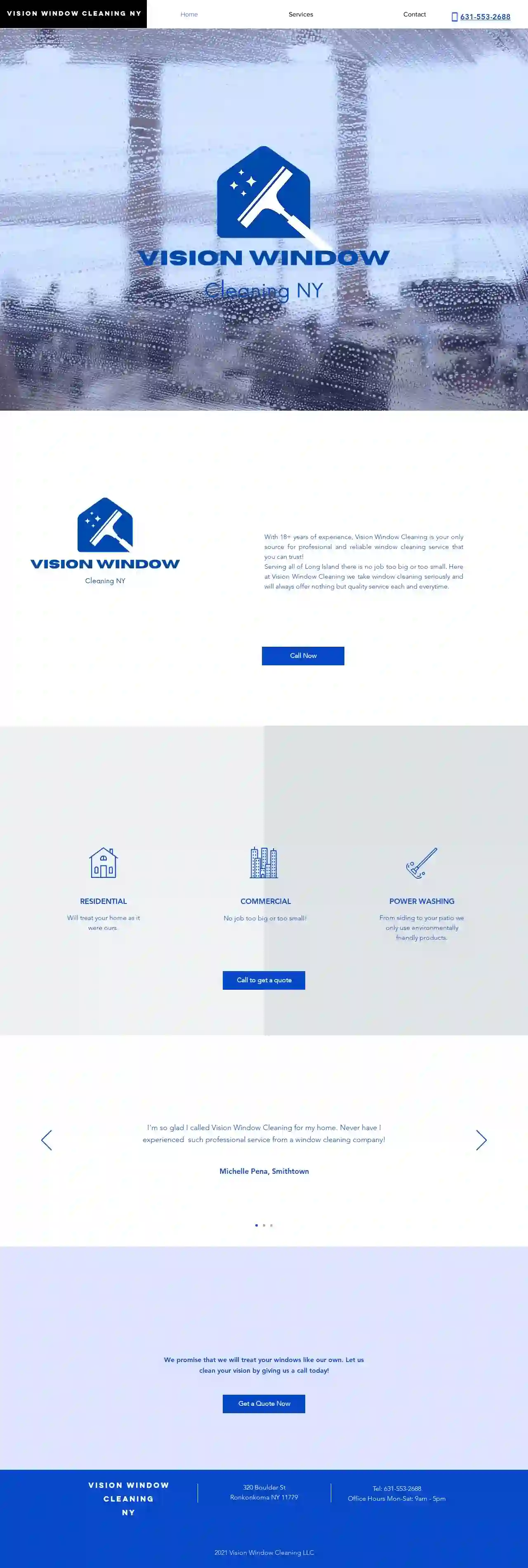 Vision Window Cleaning NY