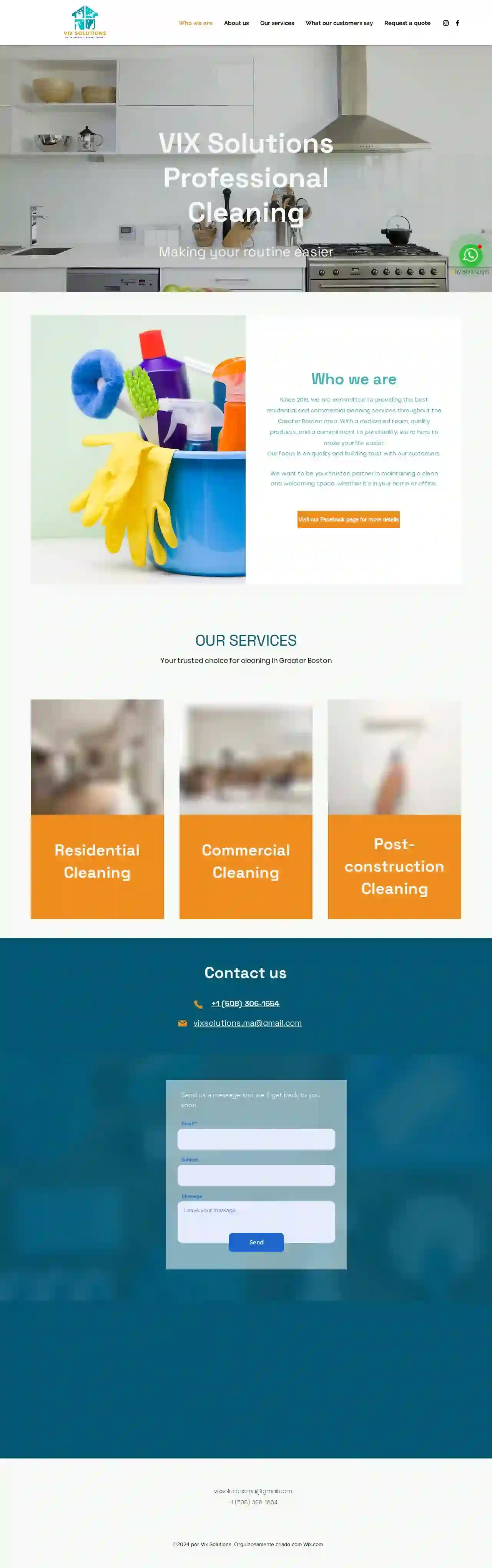 VIX Solutions Professional Cleaning