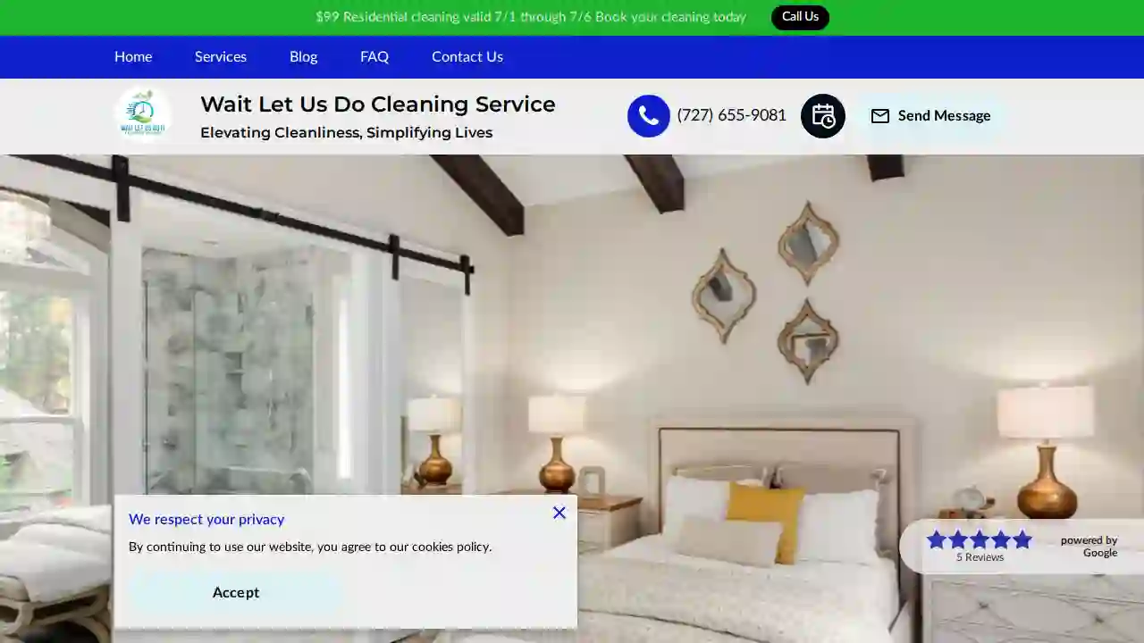 Wait Let Us Do Cleaning Service