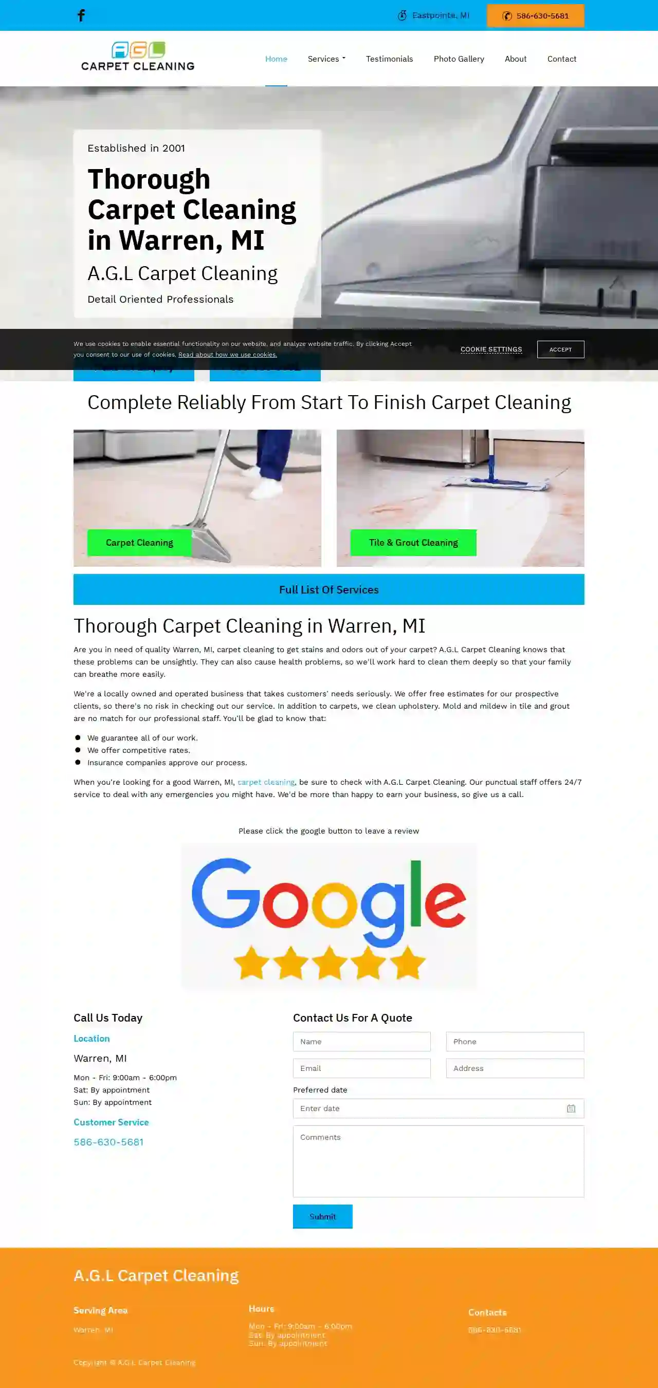 A.G.L Carpet Cleaning