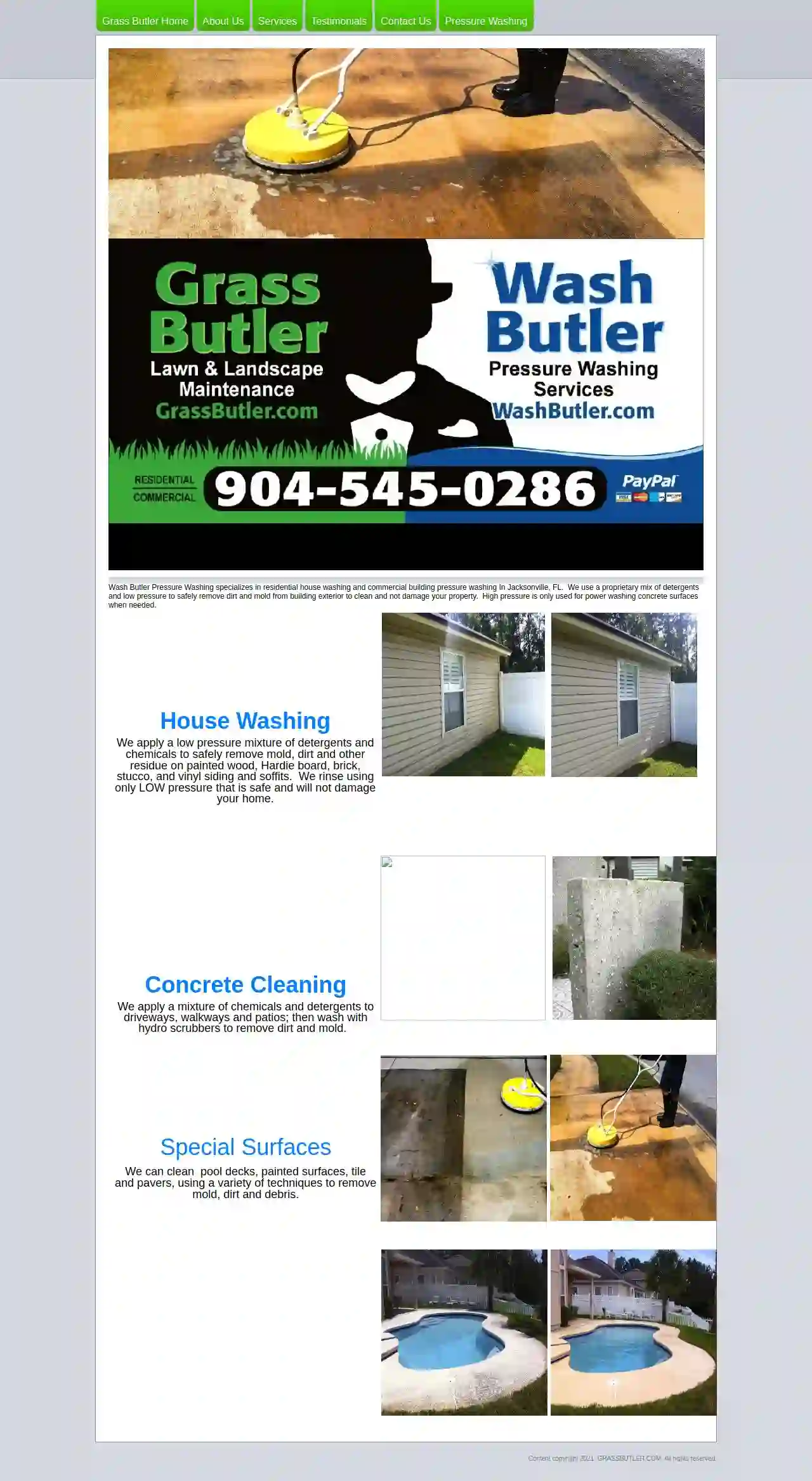 Wash Butler Pressure Washing