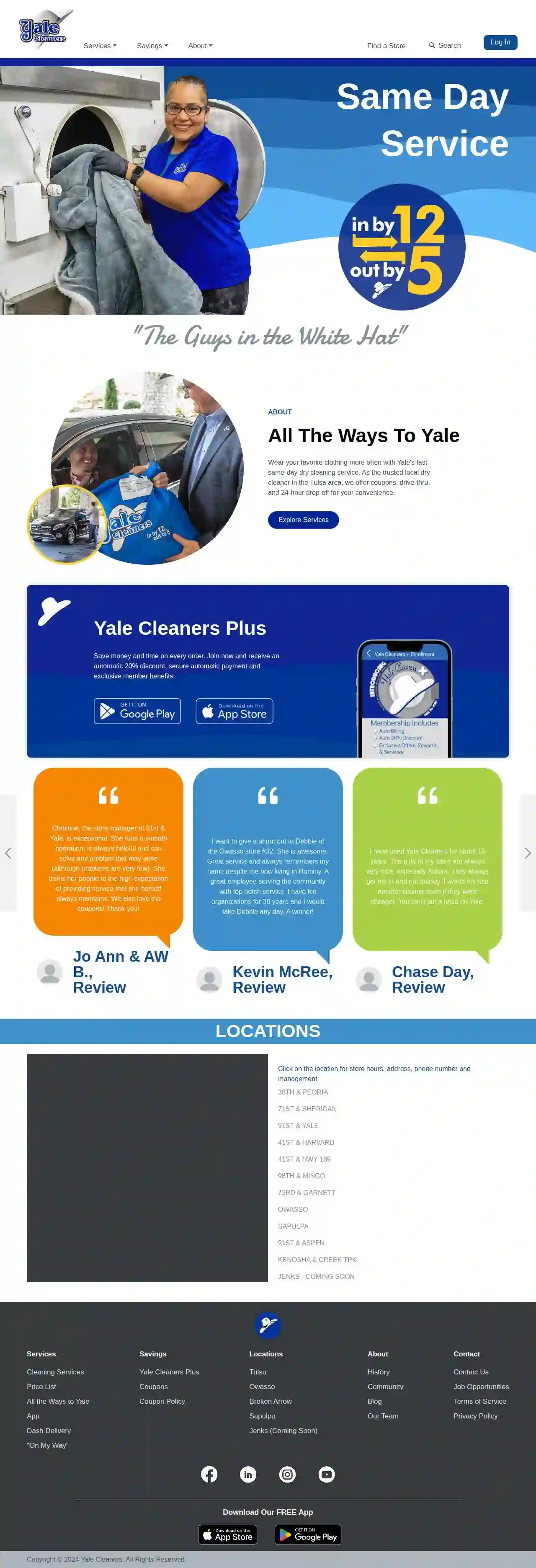 Yale Cleaners