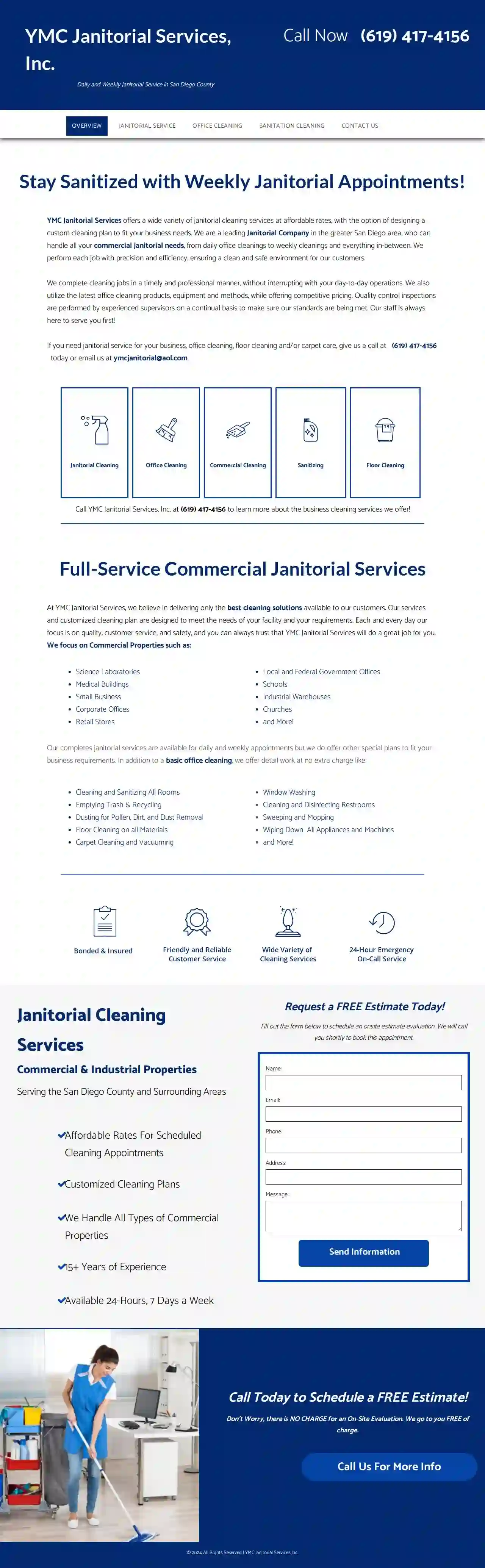 YMC Janitorial Services Inc.