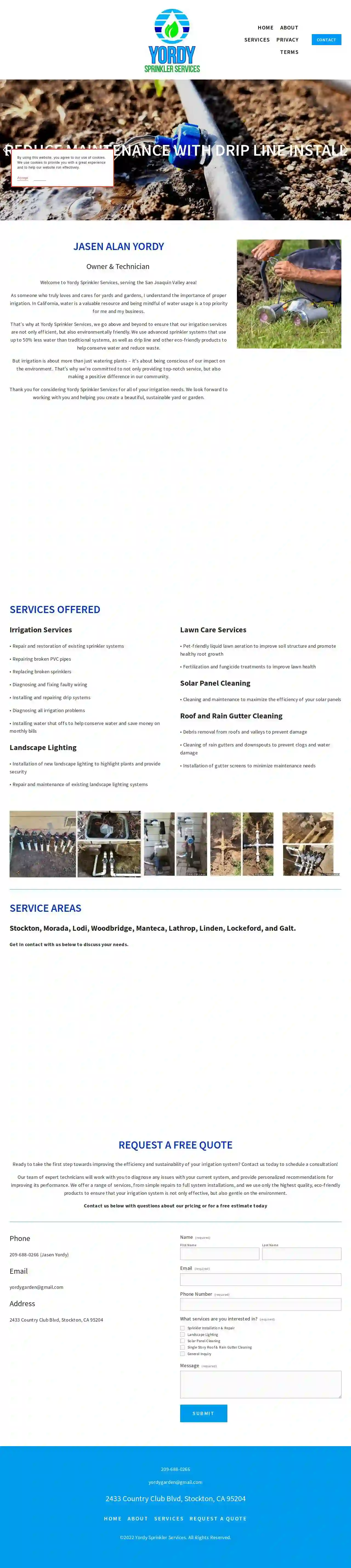 Yordy Sprinkler Services