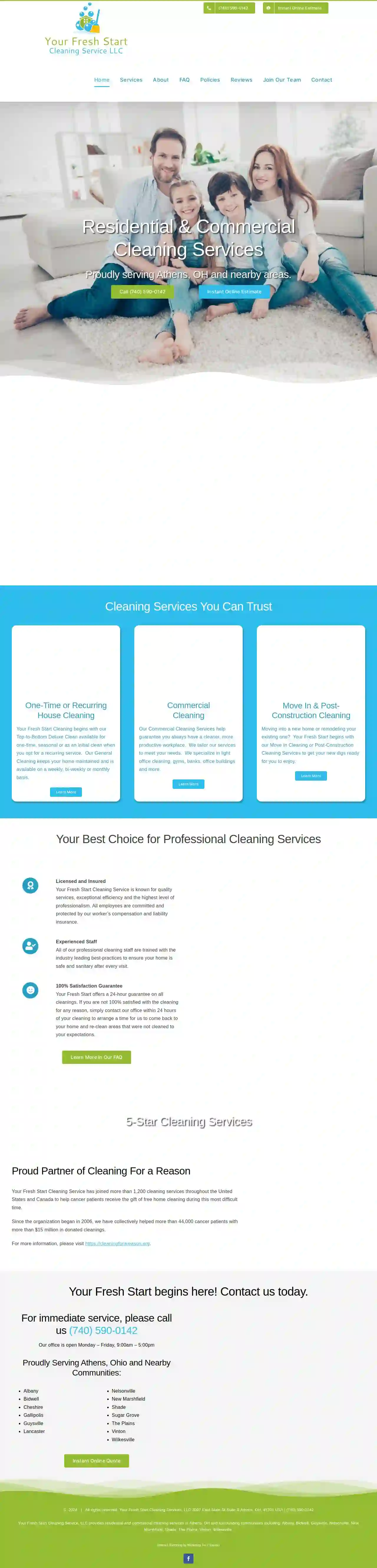 Your Fresh Start Cleaning Service LLC