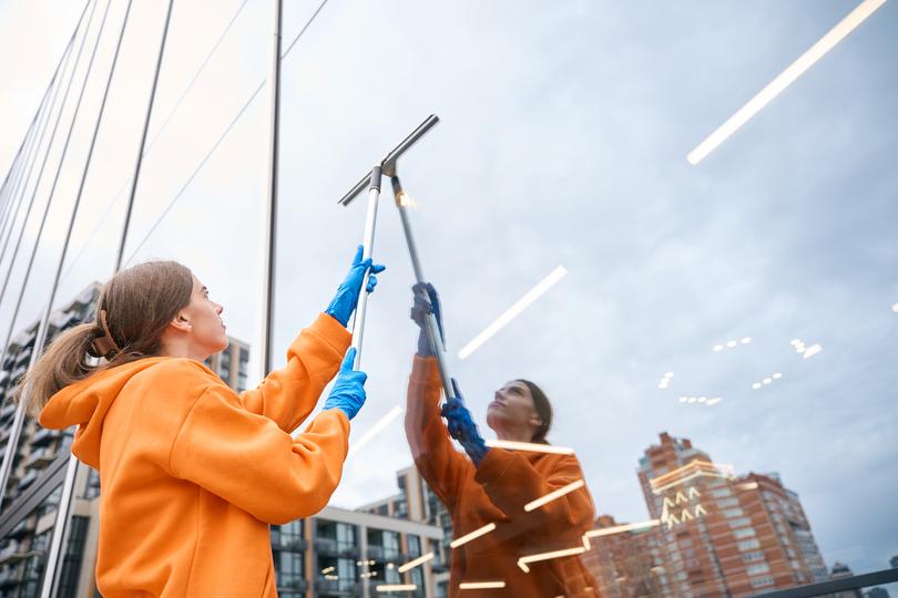 Professional window cleaning