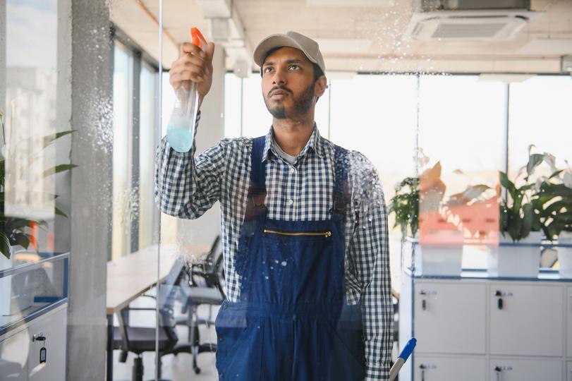 Professional window cleaning